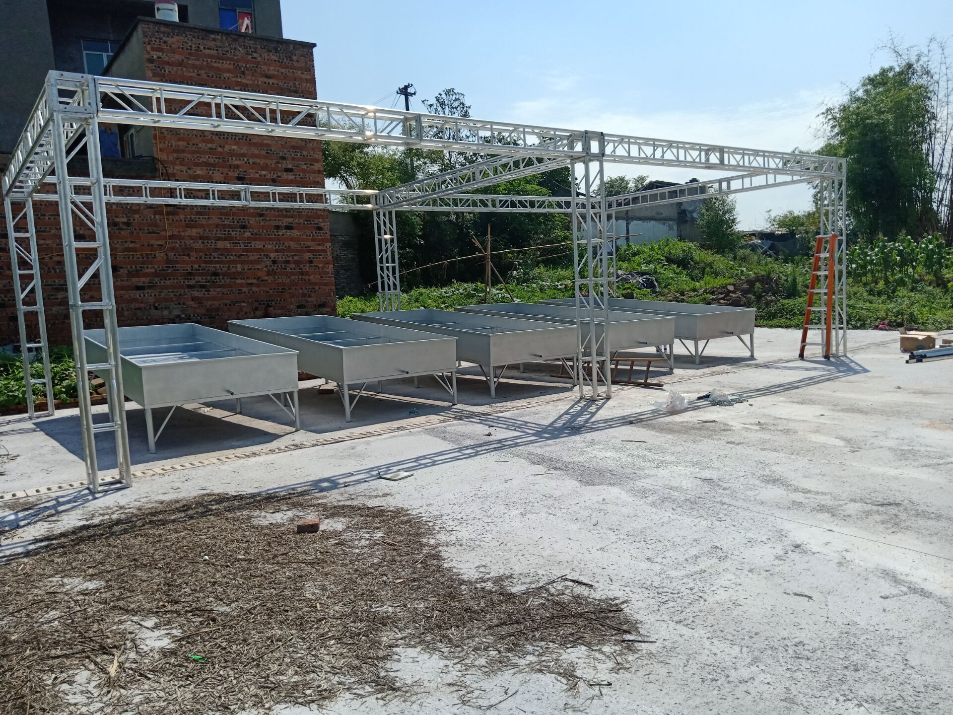 野外人工模擬降雨系統